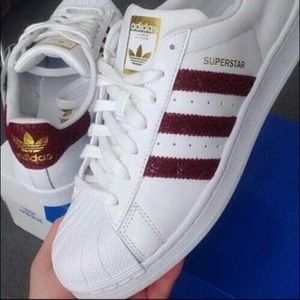 adidas superstar red velvet